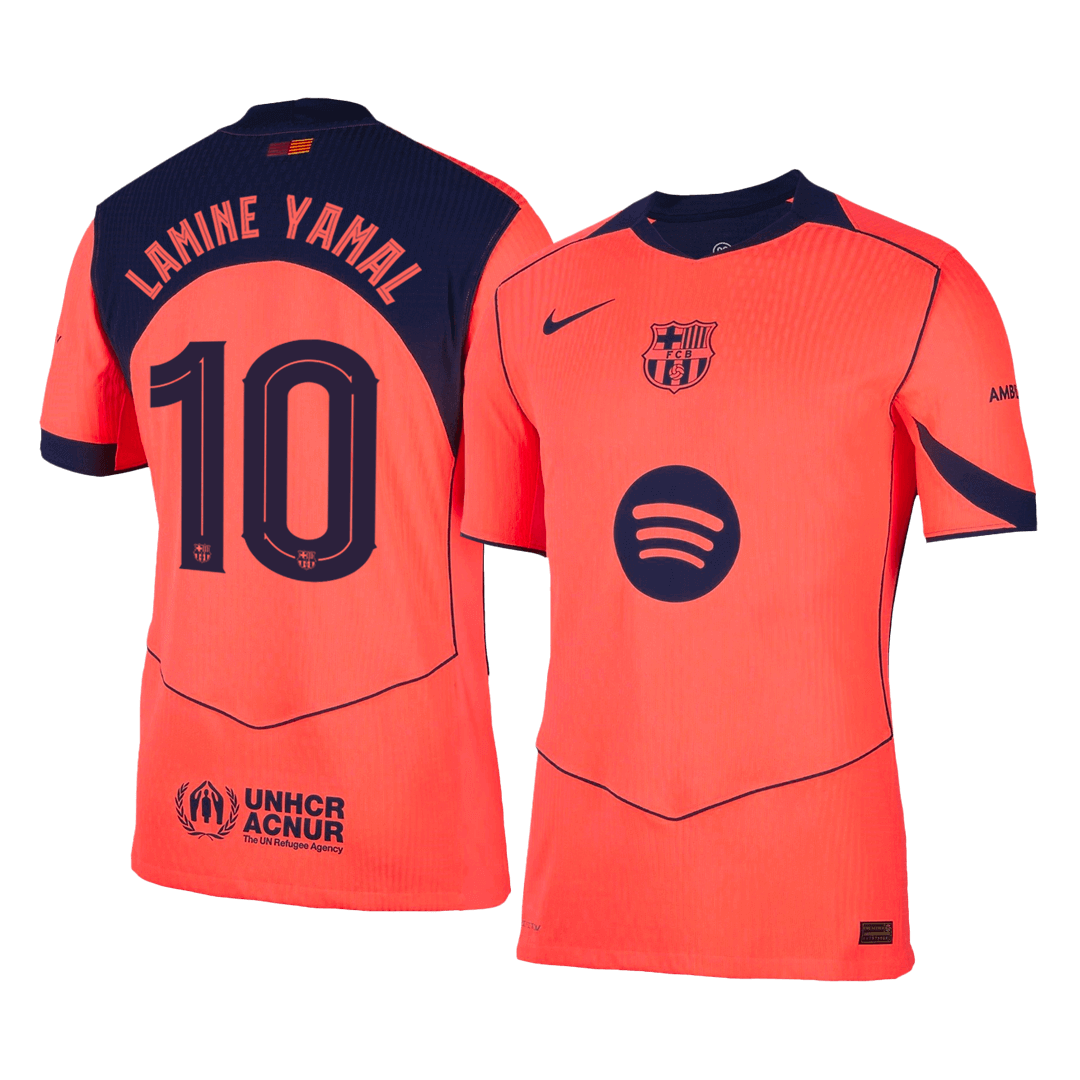 Barcelona LAMINE YAMAL #10 Third Away Soccer Match Jersey 2025/26 UCL - Pro Jersey Shop