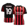 AC Milan FOFANA #19 Home Soccer Jersey Replica 2025/26 - Pro Jersey Shop