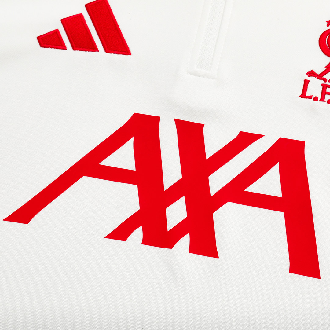 Liverpool Training Jacket Kit 2025/26 - White - Pro Jersey Shop