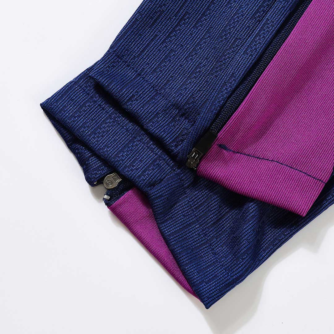 Kids Barcelona Zipper Training Jacket Kit(Jacket+Pants) 2025/26 - Pro Jersey Shop