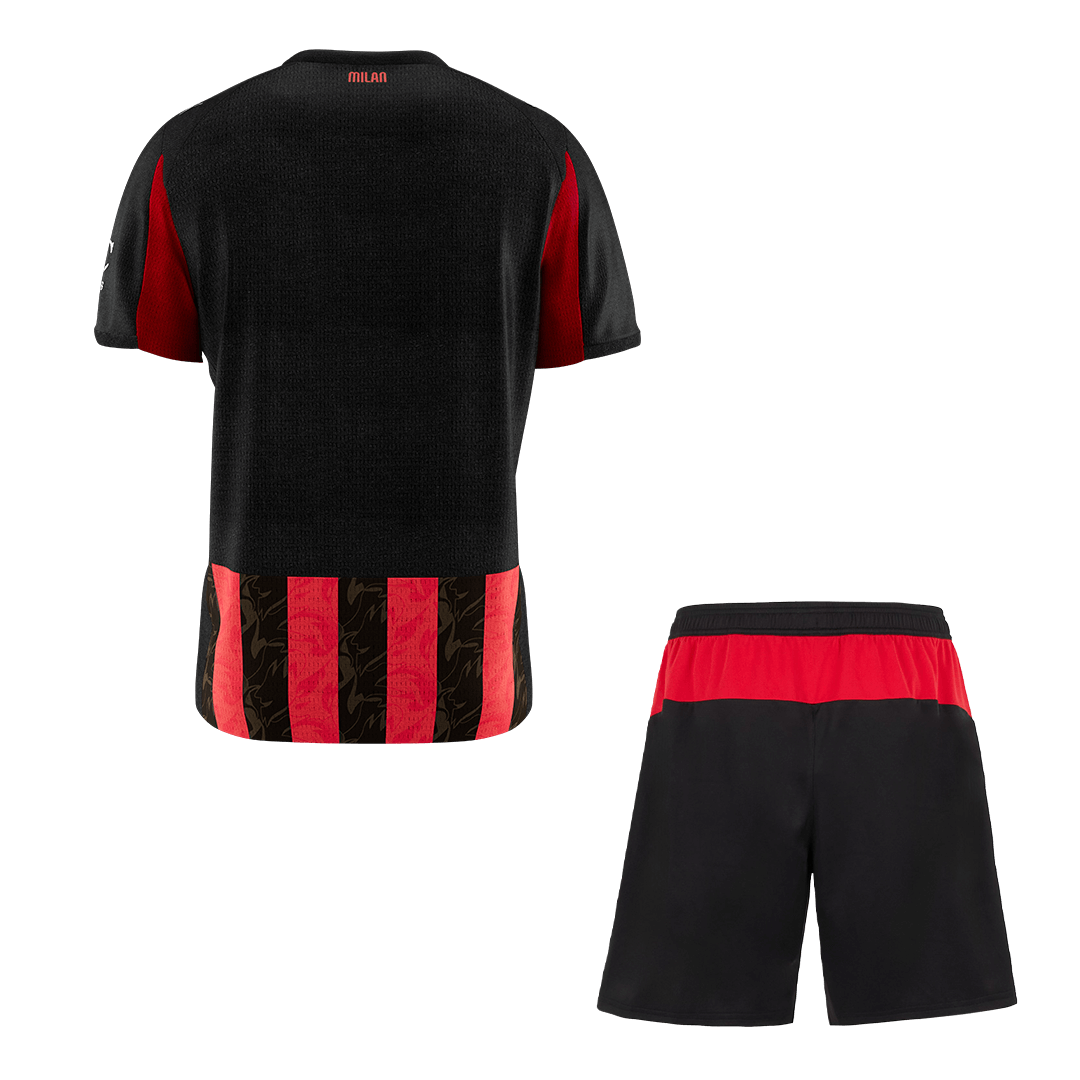 AC Milan Home Soccer Jersey Kit Replica 2025/26 - Pro Jersey Shop