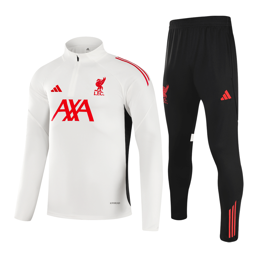 Liverpool Training Jacket Kit 2025/26 - White - Pro Jersey Shop