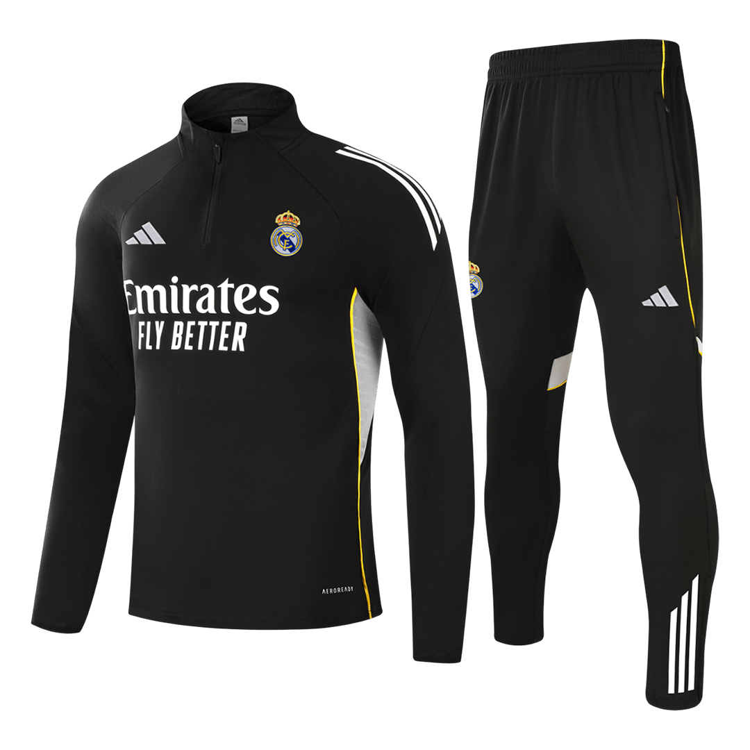Kids Real Madrid Zipper Training Jacket Kit(Jacket+Pants) 2025/26 - Pro Jersey Shop