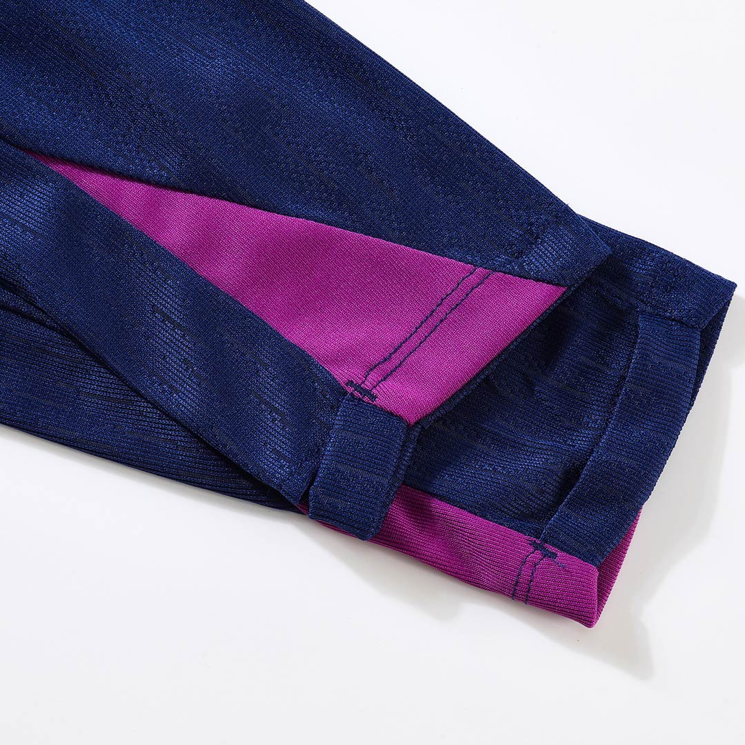 Kids Barcelona Zipper Training Jacket Kit(Jacket+Pants) 2025/26 - Pro Jersey Shop