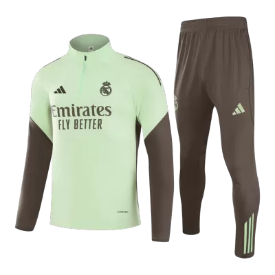 Kids Real Madrid Zipper Training Jacket Kit(Jacket+Pants) 2025/26 - Pro Jersey Shop