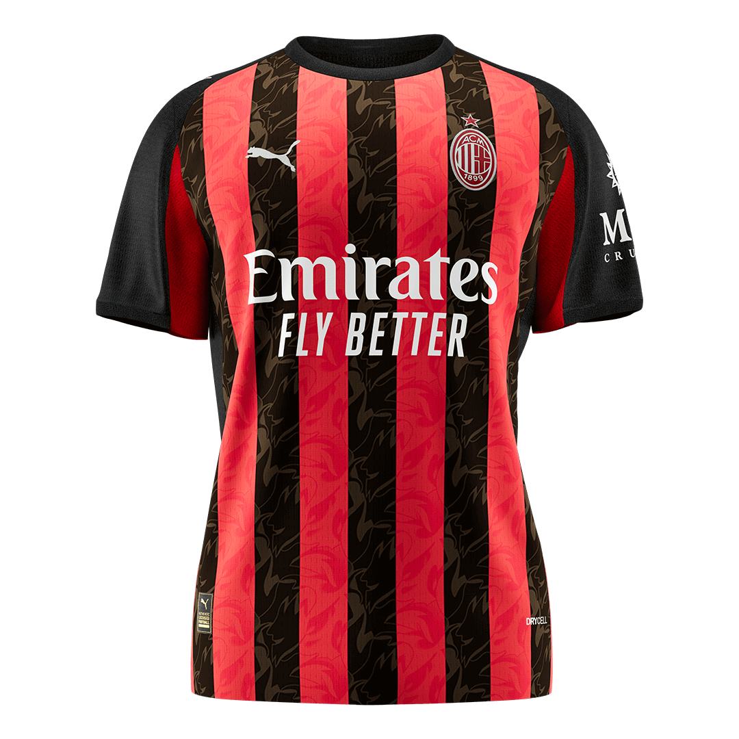 AC Milan Home Soccer Jersey Replica 2025/26 - Pro Jersey Shop