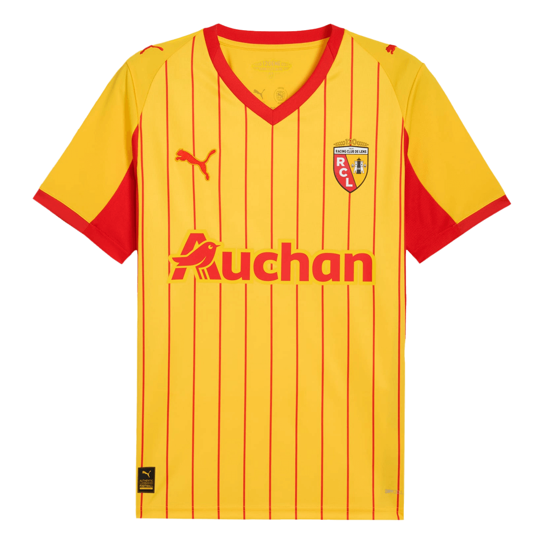 RC Lens THAUVIN #10 Home Soccer Fan Jersey 2025/26 - Pro Jersey Shop