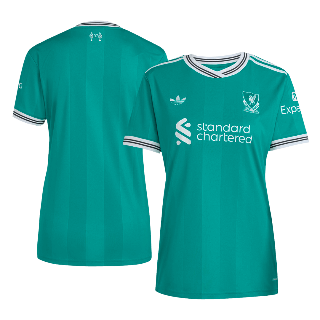 Women Liverpool Third Away Soccer Jersey 2025/26 - Pro Jersey Shop