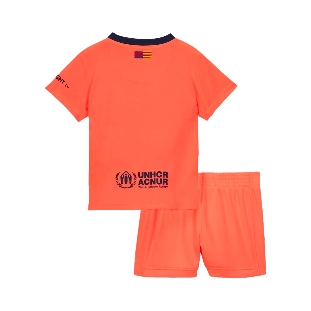 Kids Barcelona Third Away Soccer Jersey Kit 2025/26 - Pro Jersey Shop