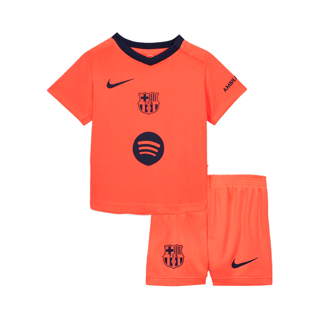 Kids Barcelona Third Away Soccer Jersey Kit 2025/26 - Pro Jersey Shop