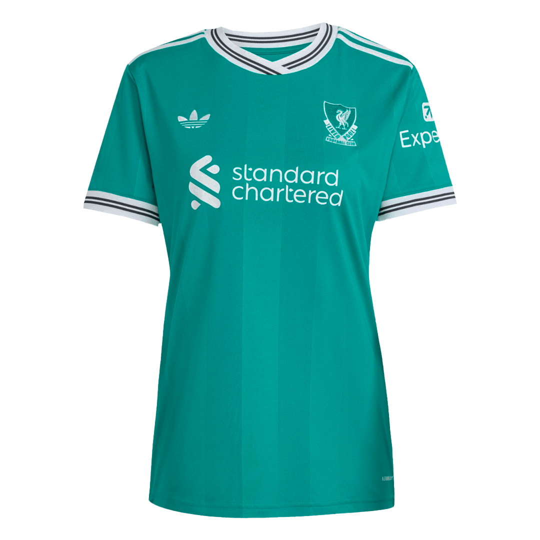 Women Liverpool Third Away Soccer Jersey 2025/26 - Pro Jersey Shop