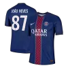 PSG JOÃO NEVES #87 Home Soccer Jersey Authentic 2025/26 - Pro Jersey Shop