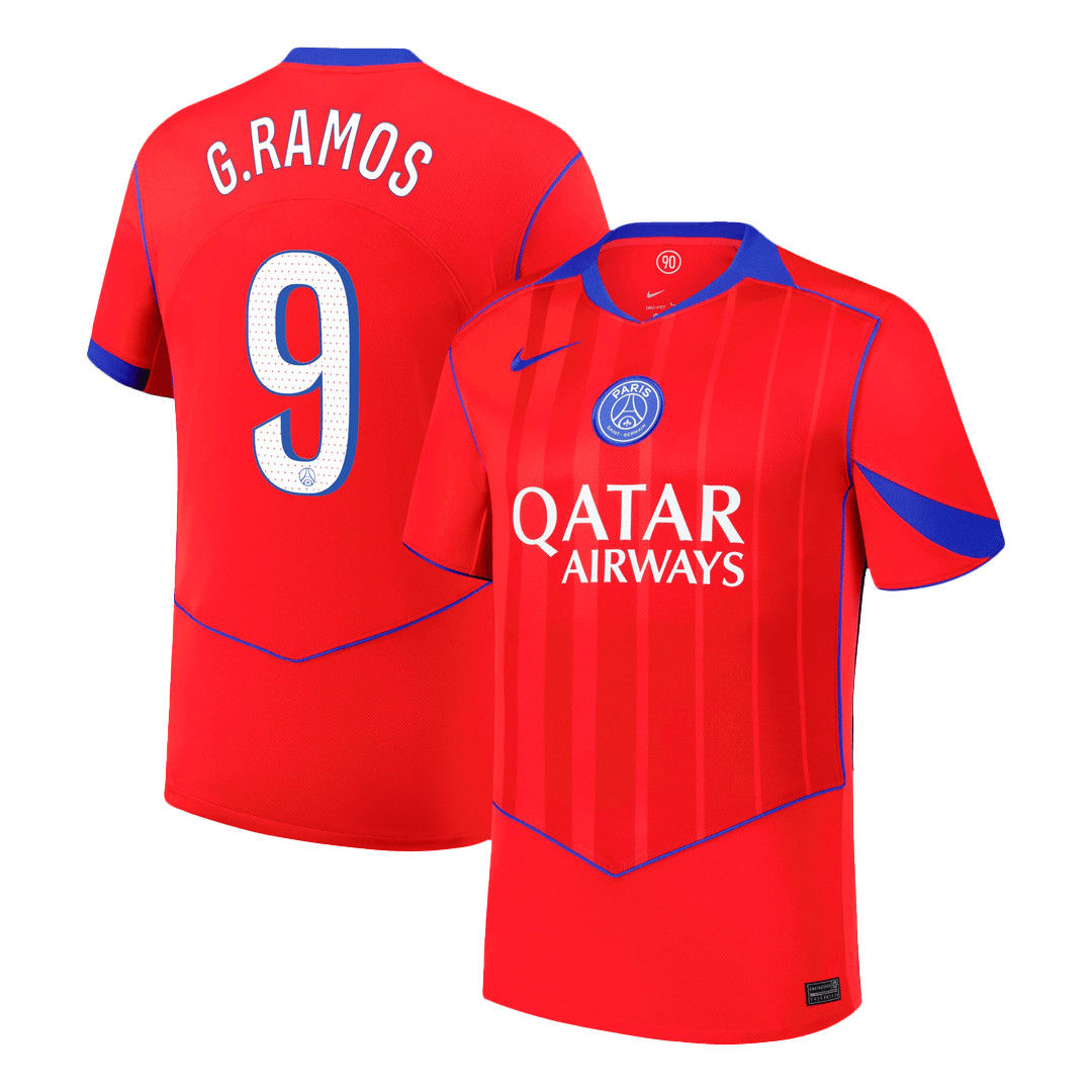 PSG G.RAMOS #9 Third Away Soccer Fan Jersey 2025/26 - Pro Jersey Shop