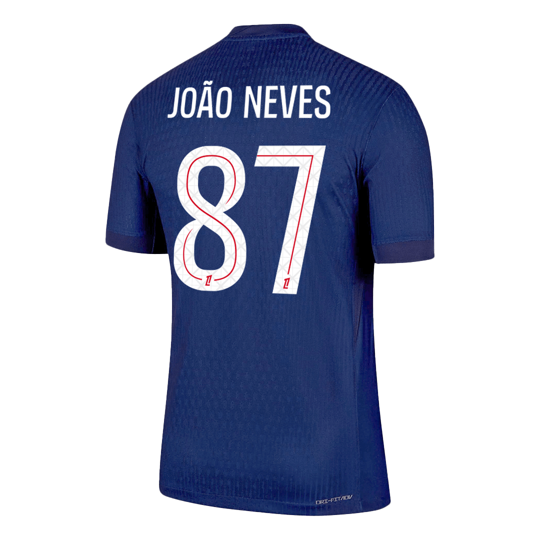 PSG JOÃO NEVES #87 Home Soccer Match Jersey 2025/26 - Pro Jersey Shop