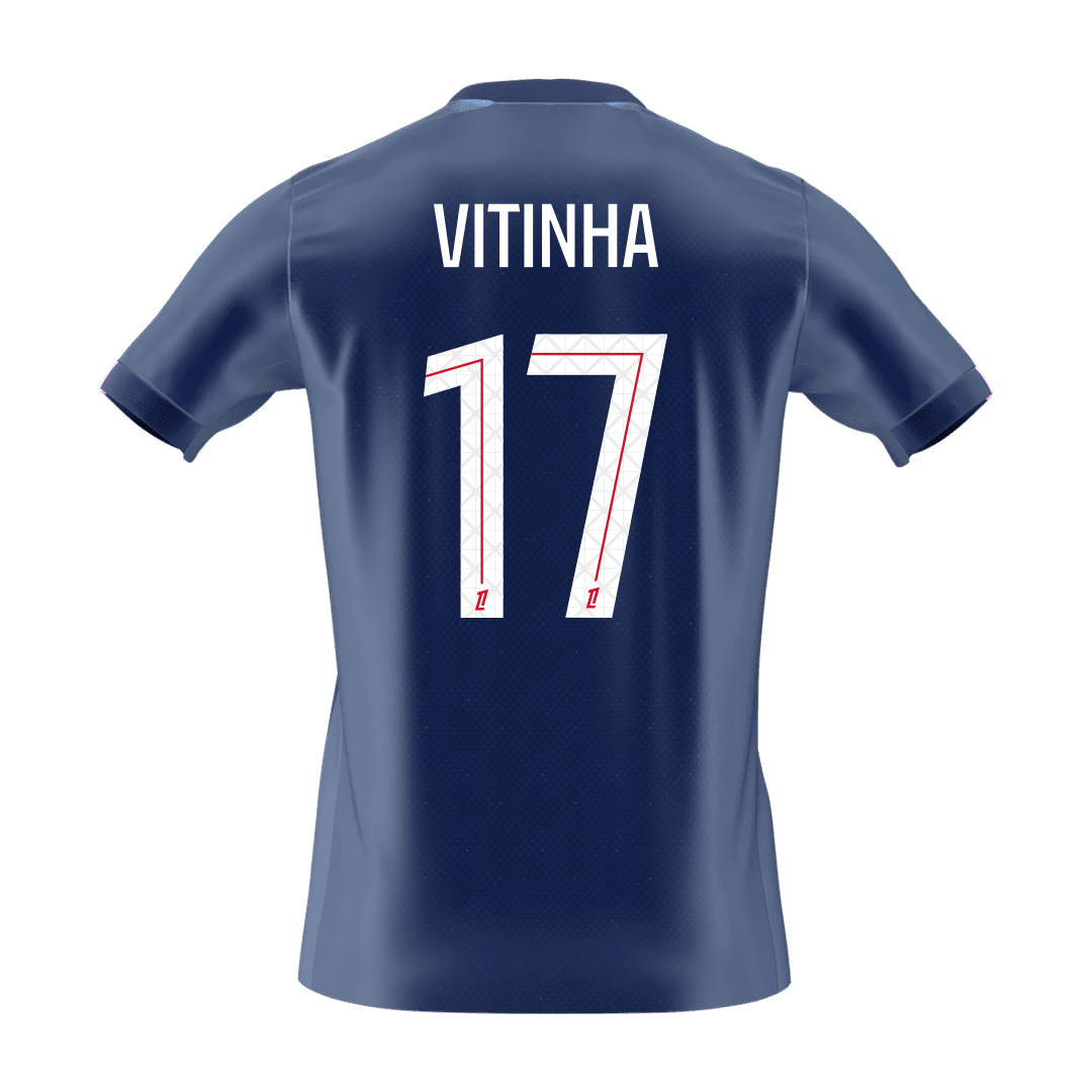 PSG VITINHA #17 Home Soccer Fan Jersey 2025/26 - Pro Jersey Shop