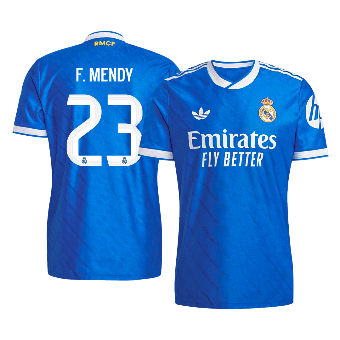 Real Madrid F. MENDY #23 Third Away Soccer Match Jersey 2025/26 - Pro Jersey Shop