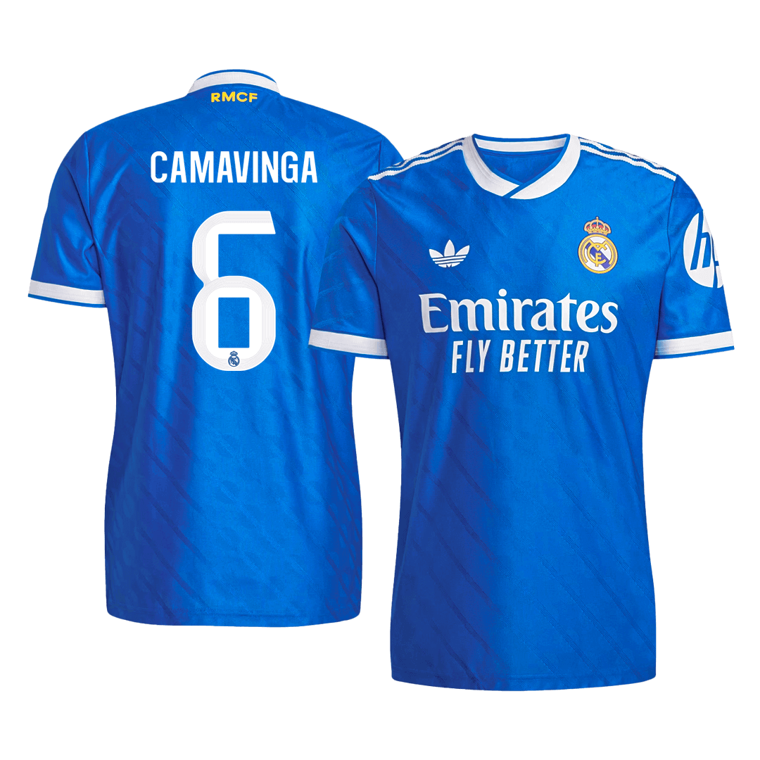 Real Madrid CAMAVINGA #6 Third Away Soccer Match Jersey 2025/26 - Pro Jersey Shop