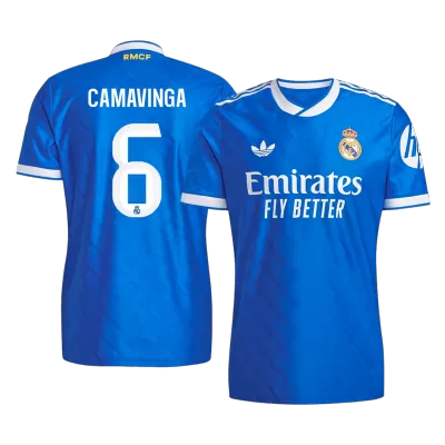Real Madrid CAMAVINGA #6 Third Away Soccer Jersey Authentic 2025/26 - Pro Jersey Shop