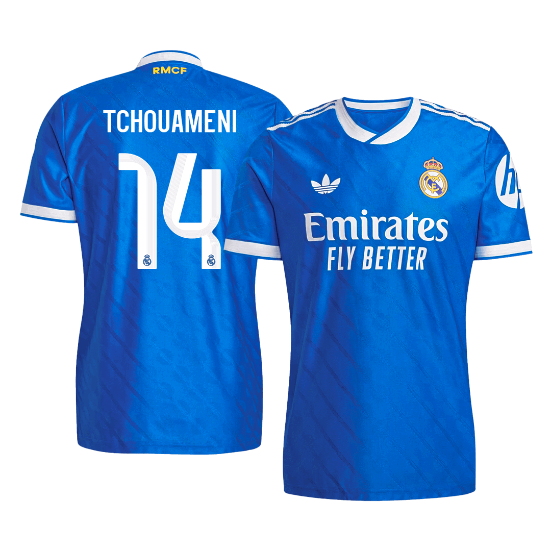 Real Madrid TCHOUAMENI #14 Third Away Soccer Match Jersey 2025/26 - Pro Jersey Shop
