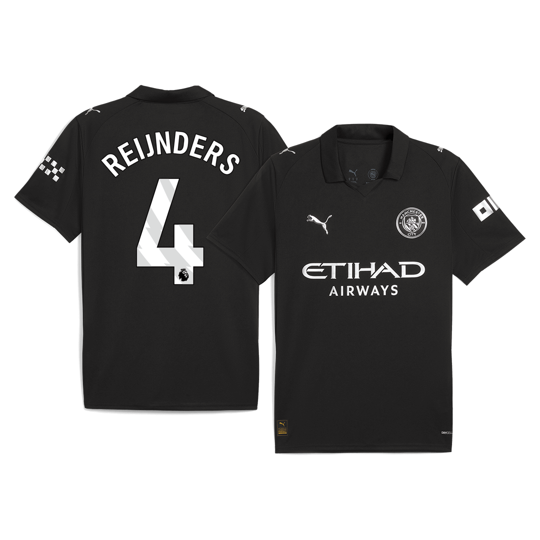 Manchester City REIJNDERS #4 Away Soccer Fan Jersey 2025/26 - Pro Jersey Shop