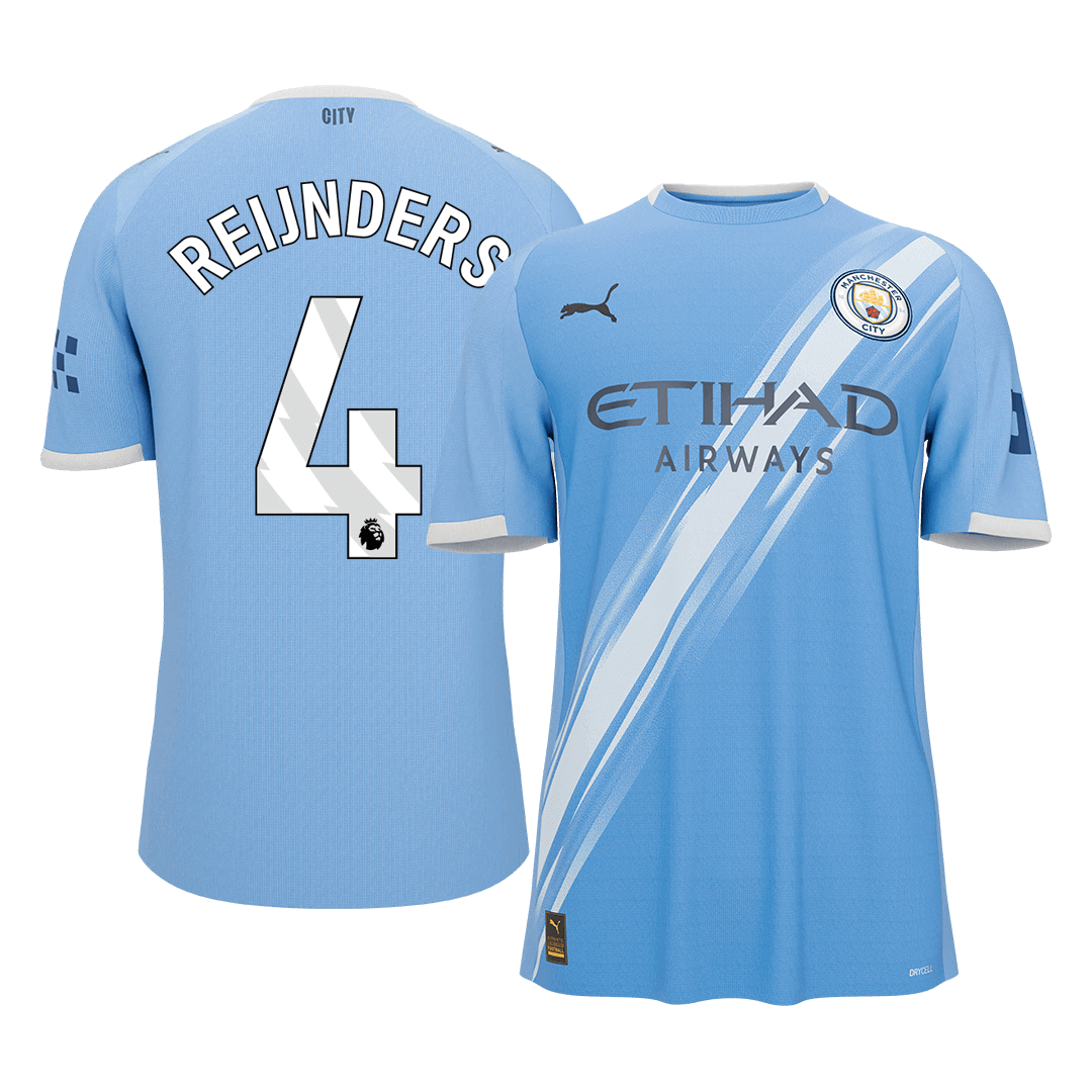 Manchester City REIJNDERS #4 Home Soccer Fan Jersey 2025/26 - Pro Jersey Shop