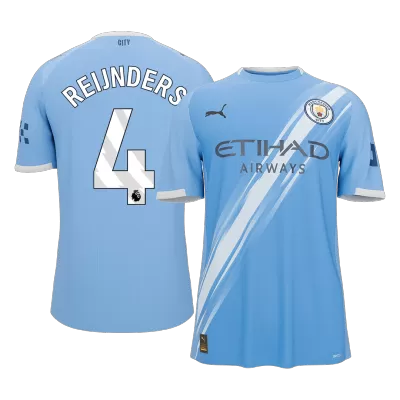Manchester City REIJNDERS #4 Home Soccer Jersey Replica 2025/26 - Pro Jersey Shop