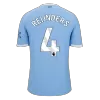 Manchester City REIJNDERS #4 Home Soccer Jersey Replica 2025/26 - Pro Jersey Shop