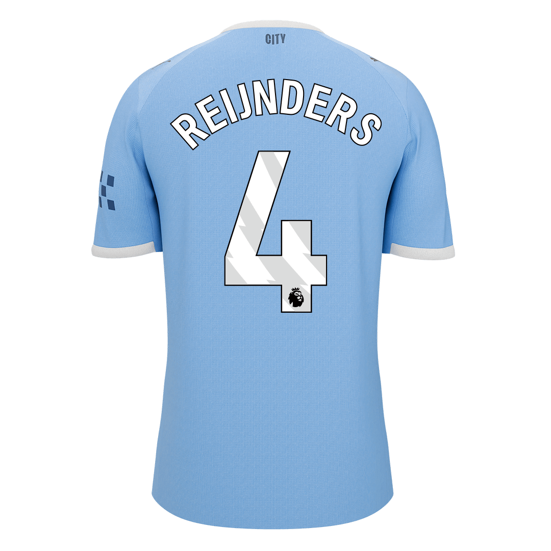 Manchester City REIJNDERS #4 Home Soccer Fan Jersey 2025/26 - Pro Jersey Shop