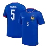 France KOUNDE #5 Home Soccer Jersey Replica 2024 Euro - Pro Jersey Shop