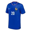 France COMAN #20 Home Soccer Jersey Replica 2024 Euro - Pro Jersey Shop
