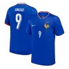 France GIROUD #9 Home Soccer Jersey Replica 2024 Euro - Pro Jersey Shop