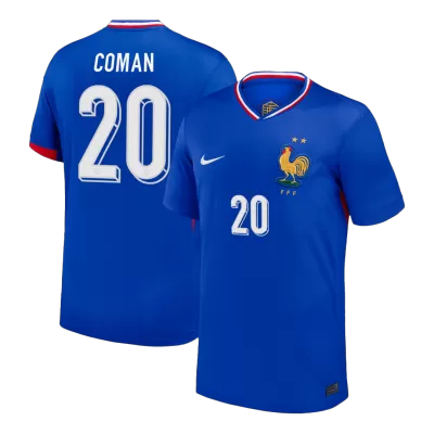 France COMAN #20 Home Soccer Jersey Replica 2024 Euro - Pro Jersey Shop