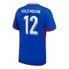 France KOLO MUANI #12 Home Soccer Jersey Replica 2024 Euro - Pro Jersey Shop