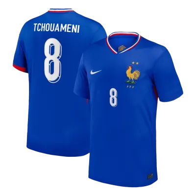 France TCHOUAMENI #8 Home Soccer Jersey Replica 2024 Euro - Pro Jersey Shop