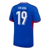 France FOFANA #19 Home Soccer Jersey Replica 2024 Euro - Pro Jersey Shop