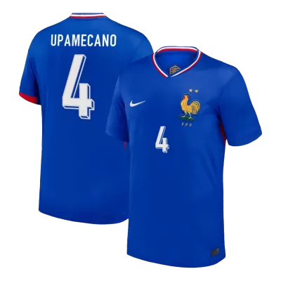 France UPAMECANO #4 Home Soccer Jersey Replica 2024 Euro - Pro Jersey Shop