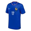 France SALIBA #17 Home Soccer Jersey Replica 2024 Euro - Pro Jersey Shop