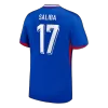 France SALIBA #17 Home Soccer Jersey Replica 2024 Euro - Pro Jersey Shop