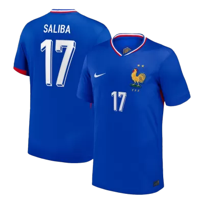 France SALIBA #17 Home Soccer Jersey Replica 2024 Euro - Pro Jersey Shop