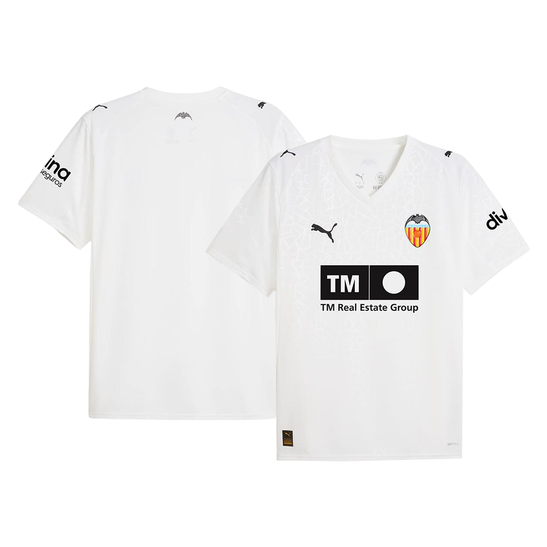 Valencia Home Soccer Jersey Replica 2025/26 - Pro Jersey Shop