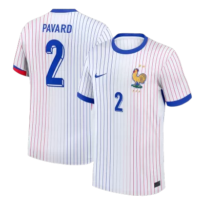 France PAVARD #2 Away Soccer Jersey Replica 2024 Euro - Pro Jersey Shop