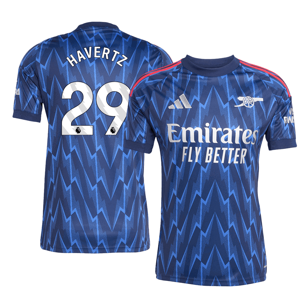 Arsenal HAVERTZ #29 Away Soccer Fan Jersey 2025/26 - Pro Jersey Shop