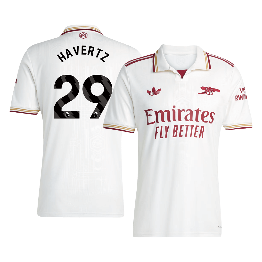 Arsenal HAVERTZ #29 Third Away Soccer Fan Jersey 2025/26 - Pro Jersey Shop