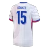 France KONATE #15 Away Soccer Jersey Replica 2024 Euro - Pro Jersey Shop