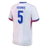 France KOUNDE #5 Away Soccer Jersey Replica 2024 Euro - Pro Jersey Shop