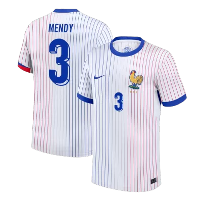 France MENDY #3 Away Soccer Jersey Replica 2024 Euro - Pro Jersey Shop