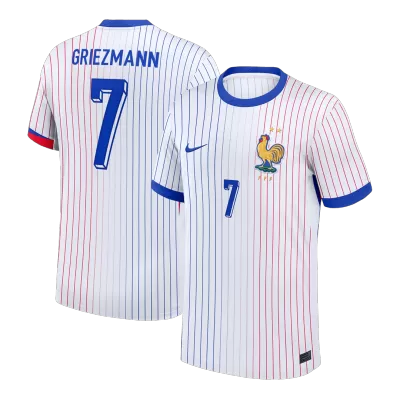 France GRIEZMANN #7 Away Soccer Jersey Replica 2024 Euro - Pro Jersey Shop