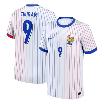 France THURAM #9 Away Soccer Jersey Replica 2024 Euro - Pro Jersey Shop
