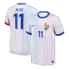 France OLISE #11 Away Soccer Jersey Replica 2024 Euro - Pro Jersey Shop