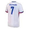 France GRIEZMANN #7 Away Soccer Jersey Replica 2024 Euro - Pro Jersey Shop